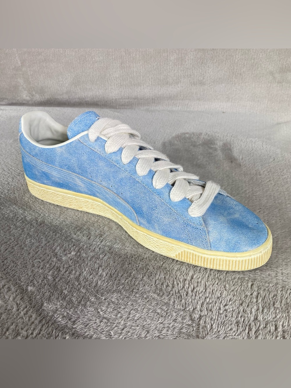 Puma Faded Suede 399654-01 Mens Sneakers Size 13 Blue Athletic Shoes NEW - Picture 6 of 10